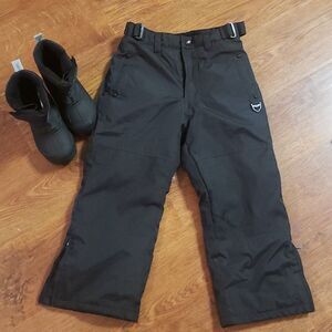 Black Snow Pants Ski Pants
